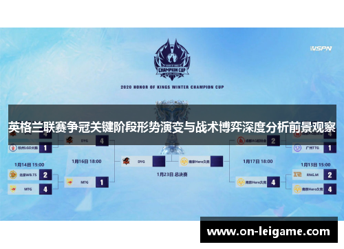 英格兰联赛争冠关键阶段形势演变与战术博弈深度分析前景观察